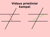 Kampai, gauti dvi tieses perkirtus trečiąja 14 puslapis