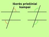 Kampai, gauti dvi tieses perkirtus trečiąja 16 puslapis