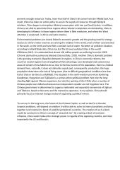 For China to become the dominant global power requires domestic political reform 4 puslapis