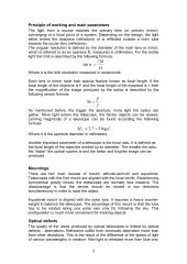 Optical Telescopes Introduction 3 puslapis