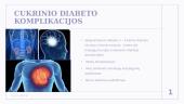 Cukrinis diabetas (cukraligė). Skaidrės 9 puslapis