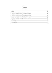 Kaimo bendruomenių narių skatinimas dalyvauti socioedukacinėje veikloje