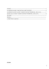 Kaimo turizmo organizavimas Klaipėdos rajone 2 puslapis