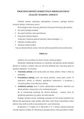 Kaimo vietovėje įsikūrusios prekybos įmonės marketingo mikroaplinkos tyrimas 4 puslapis