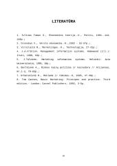 Rinkos bei kaštų poveikis kainai 9 puslapis