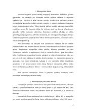 Kainodara monopolijos sąlygomis ir monopolijos reguliavimas 4 puslapis