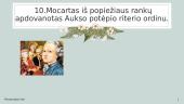 10 faktų apie Wolfgang Amadeus Mozartą 13 puslapis