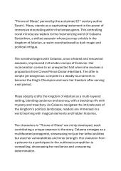 "Throne of Glass" book review