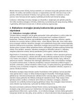 Inovacijų ir rinkodaros strategijos.  Konkurencinių pranašumų stiprinimas 7 puslapis