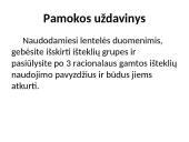 Ištekliai 2 puslapis