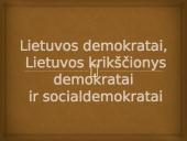 Lietuvos demokratai, Lietuvos krikščionys demokratai ir socialdemokratai 1 puslapis