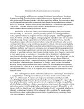 Gimtosios kalbos išaukštinimas Lietuvos literatūroje (kalbėjimas)