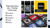 Socialiniai tinklai (skaidrės) 6 puslapis