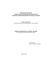 Kelionės organizatoriaus apžvalga: "Paralelė"
