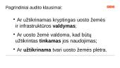 Klaipėdos jūrų uosto infrastruktūros valdymas.  Valstybinio audito ataskaita 4 puslapis
