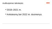 Klaipėdos jūrų uosto infrastruktūros valdymas.  Valstybinio audito ataskaita 6 puslapis