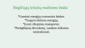 Iškastinio kuro gavimo, perdirbimo, naudojimo keliamos ekologinės problemos ir jų sprendimo būdai 12 puslapis