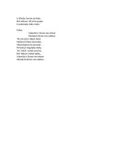 Adventinė popietė. Scenarijus 5 puslapis