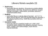 Bendrieji klinikiniai laboratoriniai tyrmai (likvoras) 10 puslapis