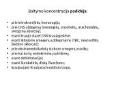 Bendrieji klinikiniai laboratoriniai tyrmai (likvoras) 12 puslapis