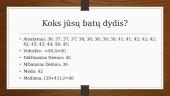 Matematikos statistikos projektas 13 puslapis