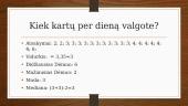 Matematikos statistikos projektas 5 puslapis
