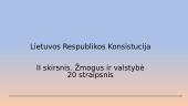 Prezentacija : „Svarbiausia Lietuvos Respublikos Konstitucijos teisės norma‘‘ 4 puslapis