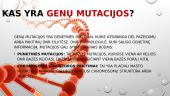 Genų mutacijos (skaidrės) 2 puslapis