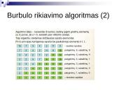 Rikiavimo algoritmai 14 puslapis