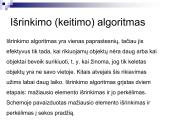 Rikiavimo algoritmai 5 puslapis