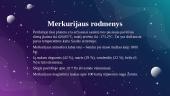 Planetos pristatymas. Merkurijus 4 puslapis