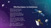 Planetos pristatymas. Merkurijus 5 puslapis