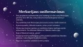 Planetos pristatymas. Merkurijus 6 puslapis