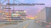 Krovinių terminalai (skaidrės) 16 puslapis