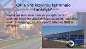 Krovinių terminalai (skaidrės) 2 puslapis