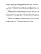 Komunikacijos įtaka organizacijoje 6 puslapis