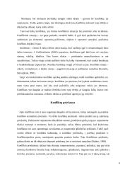 Konfliktai. Konfliktų priežastys ir prevencija 5 puslapis