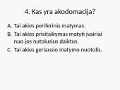 Akies optinės savybės (pristatymas) 19 puslapis