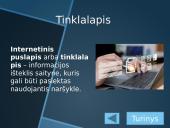 Tinklapių kūrimo įvadas (skaidrės) 4 puslapis
