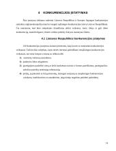 Konkurencijos vaidmuo rinkos ūkyje 14 puslapis