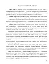 Kopenhagos pasitarimo reikšmė Europos Centrinio Banko (ECB) pinigų politikai 10 puslapis
