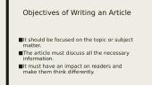 How to Write An Article 2 puslapis