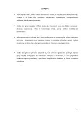 NSK „Siekis“ išorinės ir vidinės aplinkos veiksnių strateginė analizė 10 puslapis