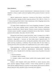 NSK „Siekis“ išorinės ir vidinės aplinkos veiksnių strateginė analizė 2 puslapis