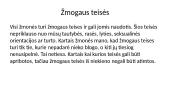 LR Konstitucija. Piliečių ekonominės socialinės darbo ir politinės teisės, ir laisvės 7 puslapis