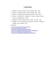 Krovinių pervežimai ir jų valdymas 11 puslapis