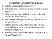 Renesansas LDK. Skaidrės 9 puslapis