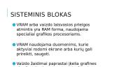 Sisteminis blokas (skaidrės) 11 puslapis