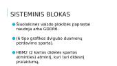 Sisteminis blokas (skaidrės) 14 puslapis