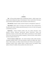 Odos sandara ir funkcijos - referatas 2 puslapis